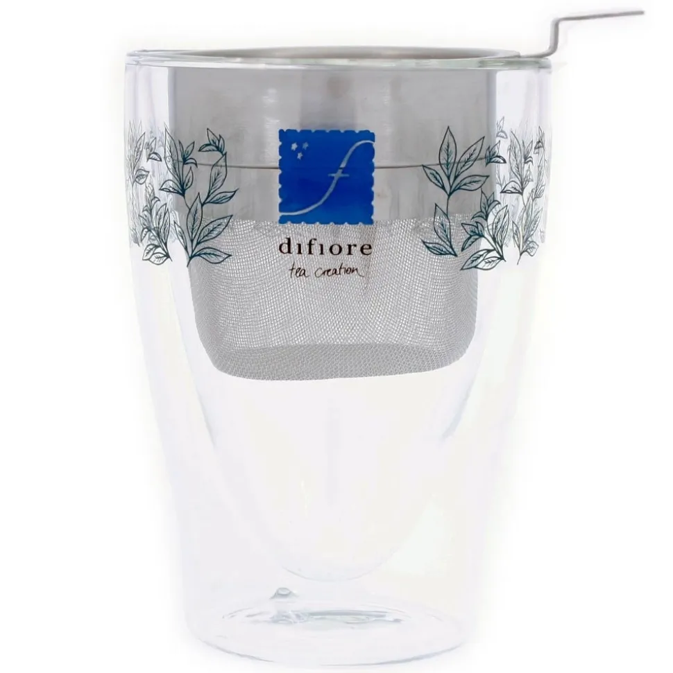 difiore tea creation Doppelwandiges Teeglas | 0,3