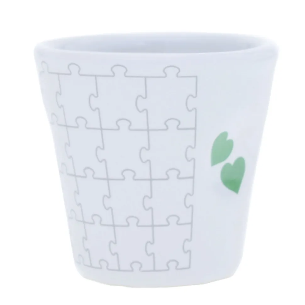 Espresso Becher Grünes Herz | 1 Stück