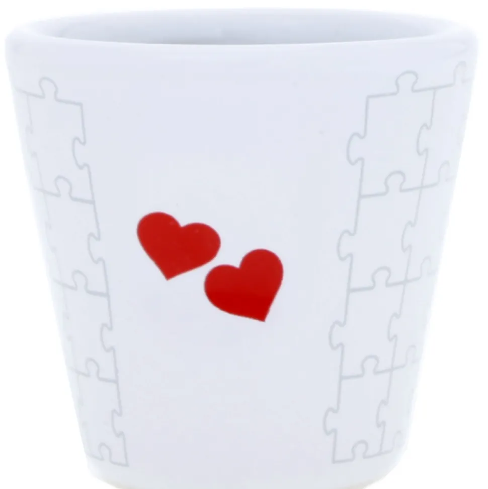 Espresso Becher rotes Herz | 1 Stück
