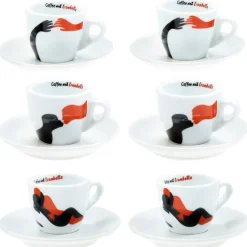 Espressotasse "Trombetta" Caffe ART 6 Stück