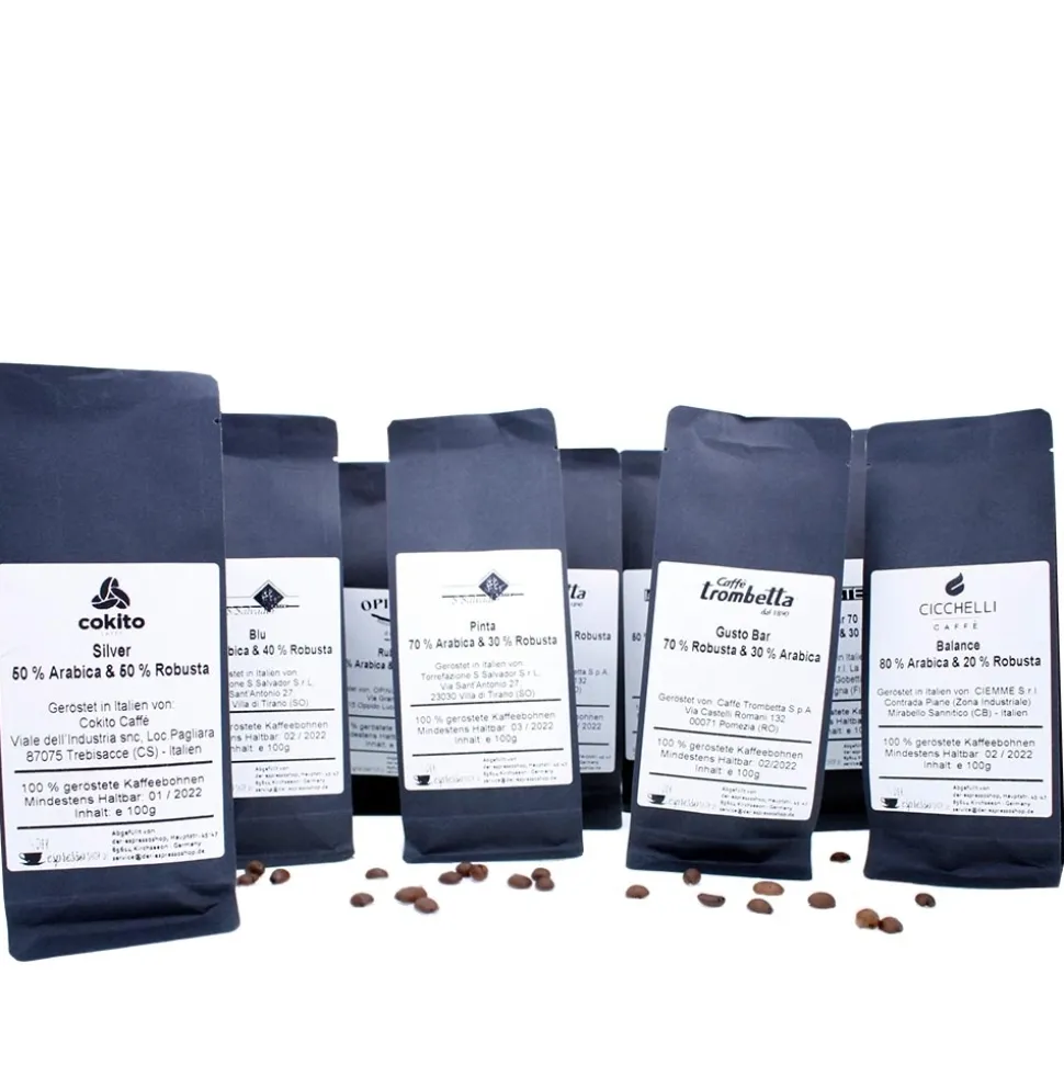 Kaffee Probierpaket "Tutti Gusti" 16x100g | 1.6 kg