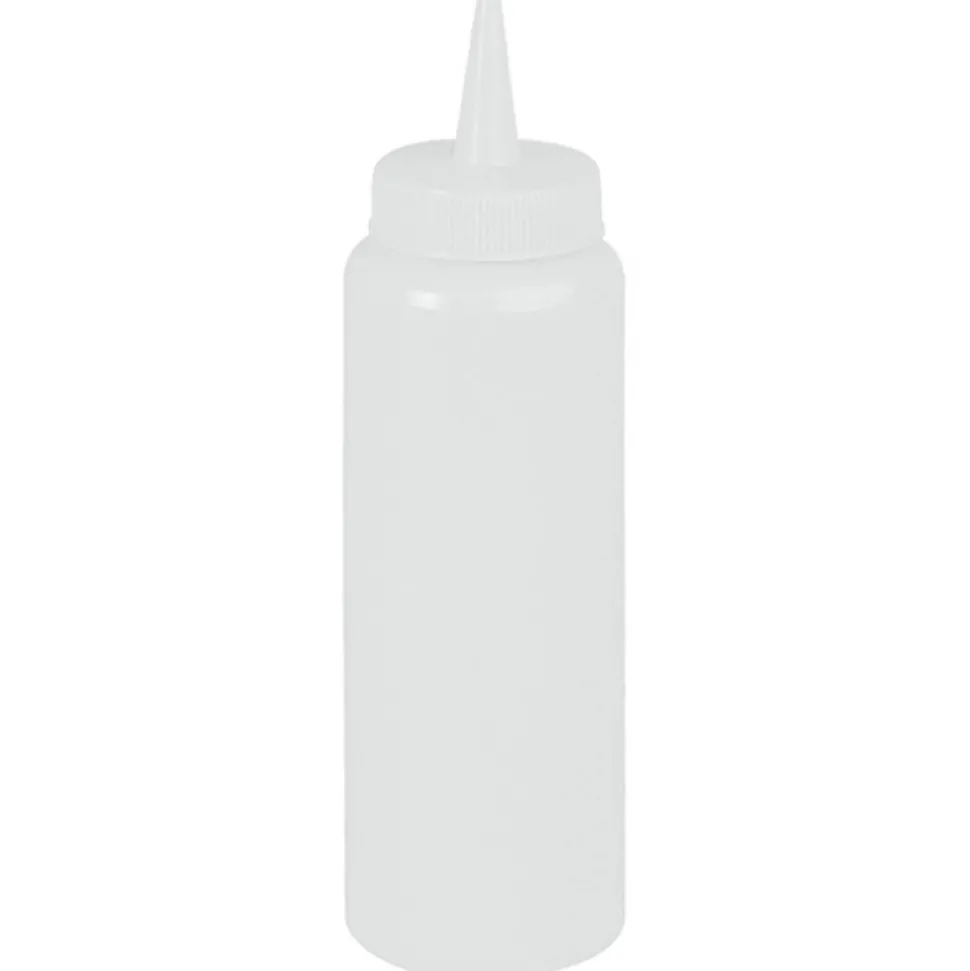 Latte Art Quetschflasche transparent | 250 ml