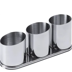 Löffelbecher Flöte 3er | Edelstahl